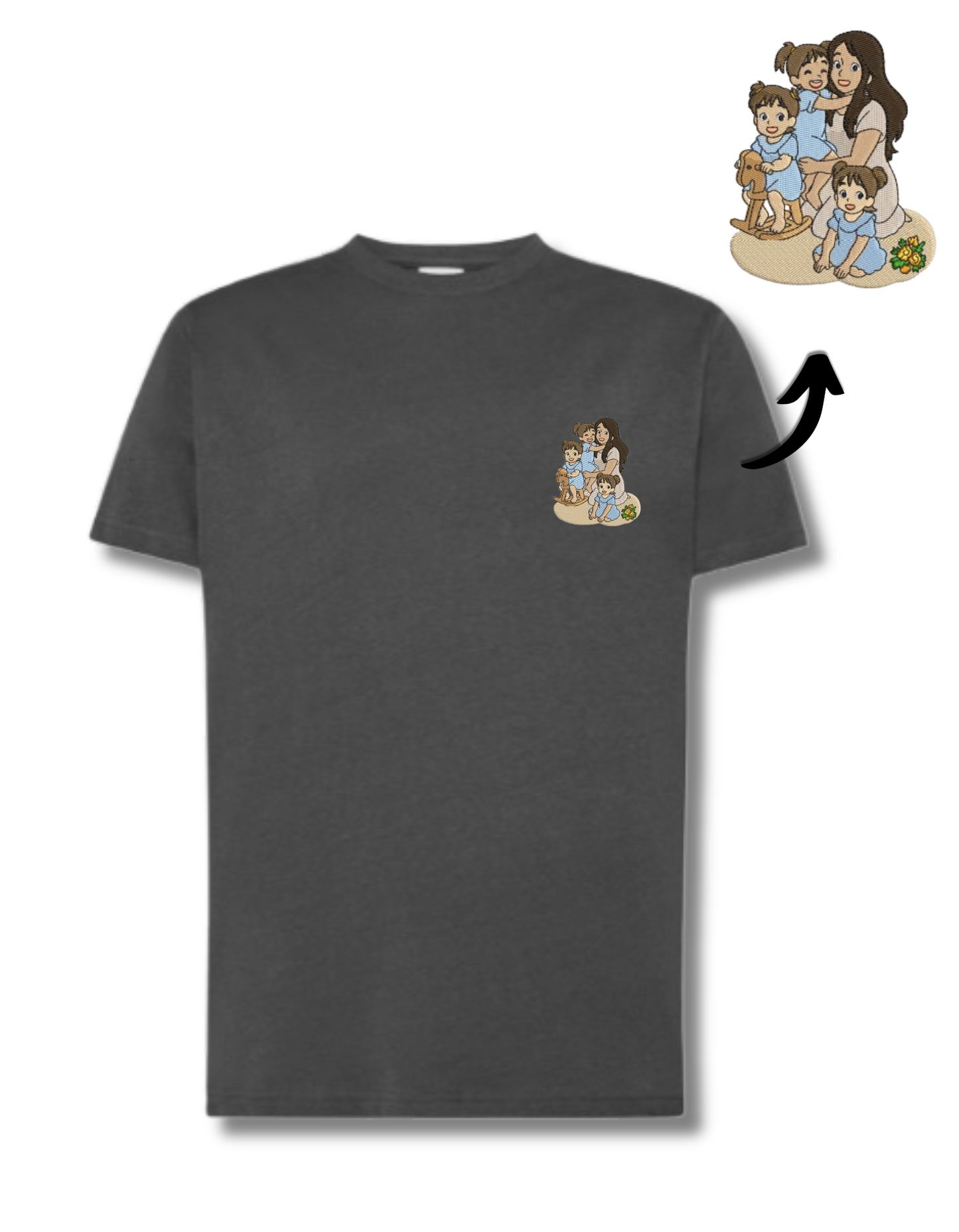 T-shirt Bordado Personalizado