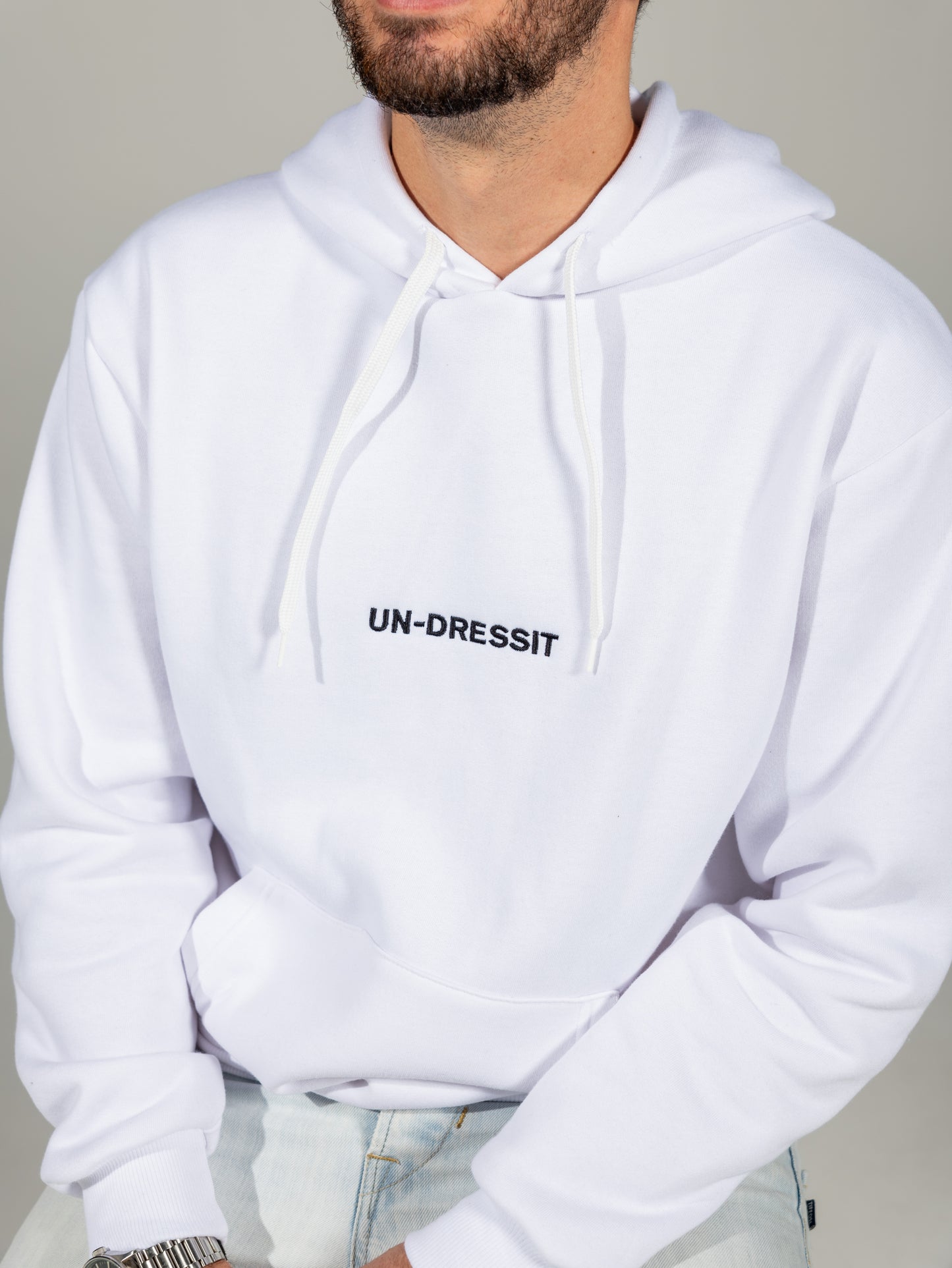 Hoodie Branca UN-DRESSIT